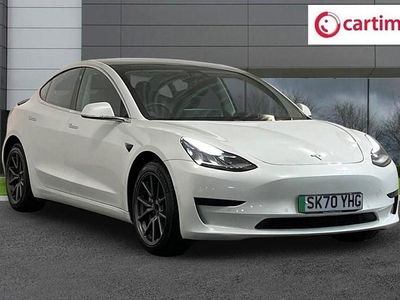 White Used 2020 Tesla Model 3 Standard Range Sedan | £15,250 (Fair price)