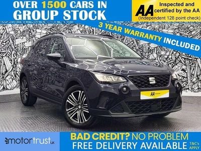 Blue Used 2022 Seat Arona SE Technology SUV | £12,895 (Fair price)