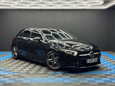 Black Used 2019 Mercedes A180 AMG line Hatchback | £12,290 (Good price)
