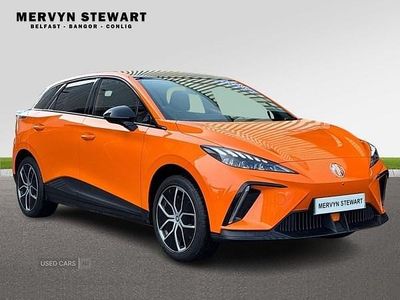 Used MG MG4 EV Trophy 180 kW (245 HP) 2025 Orange Hatchback