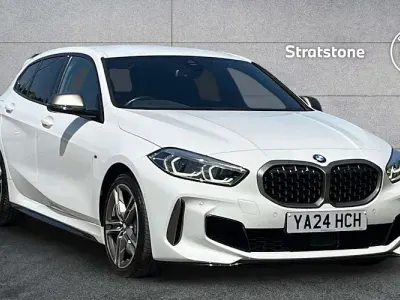 Used BMW M135 Shadowline 306 HP (225 kW) 2024 White Hatchback