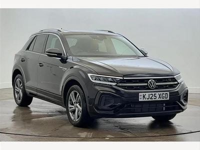 Begagnad VW T-Roc R-line 150 HK (110 kW) 2025 Svart SUV