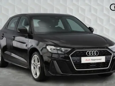 Used Audi A1 Sportback S-Line 108 HP (79 kW) 2022 Black Hatchback