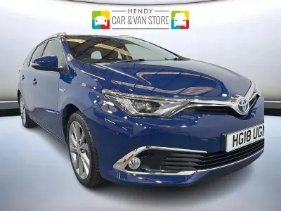 Used Toyota Auris Hybrid 2018 Blue Estate