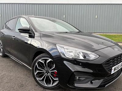 Used Ford Focus ST-Line X 125 HP (91 kW) 2018 Black Hatchback