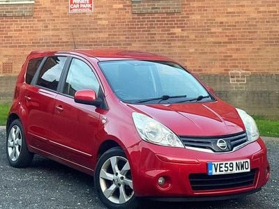 Used Nissan Note N-TEC 2009 Red Hatchback