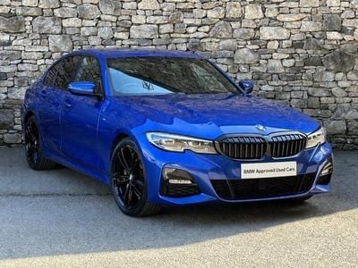 Used BMW 330e M Sport 288 HP (211 kW) 2021 Blue Sedan