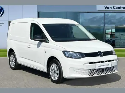 Used VW Caddy Pro 101 HP (74 kW) 2023 White MPV