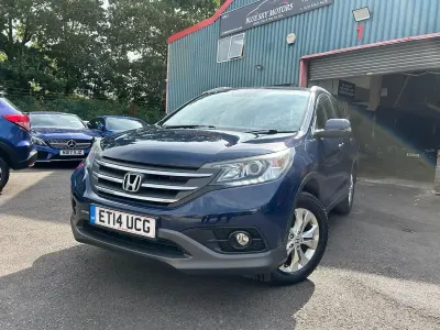 Used Honda CR-V SE 155 HP (114 kW) 2014 Blue SUV