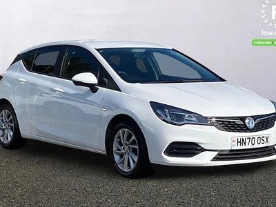 Used Vauxhall Astra 110 HP (80 kW) 2020 White Hatchback