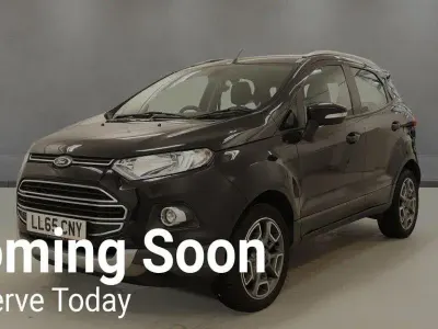Used Ford Ecosport Titanium 95 HP (69 kW) 2015 Black SUV