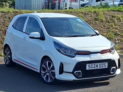Used Kia Picanto GT-Line 2024 White Hatchback