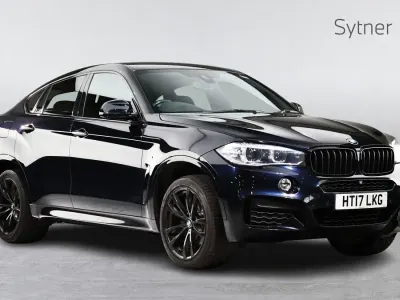 Used BMW X6 M Sport 254 HP (186 kW) 2017 Black SUV