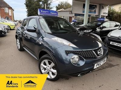 Used Nissan Juke Acenta 2012 Blue SUV