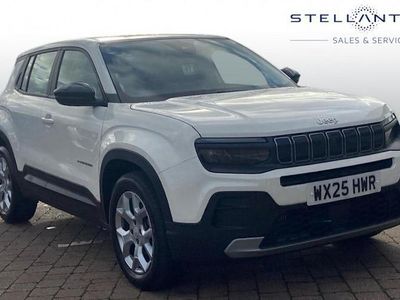 White Used 2025 Jeep Avenger Altitude SUV | £17,159 (Fair price)