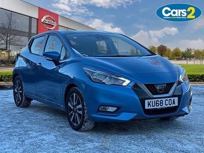 Blue Used 2018 Nissan Micra Acenta Limited Edition Hatchback | £7,750 (Fair price)