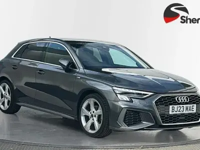 Used Audi A3 Sportback S-Line 110 HP (80 kW) 2023 Grey Hatchback