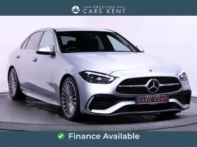 Usado Mercedes C200 AMG Line Premium 204 HP (150 kW) 2022 Prateado Sedan