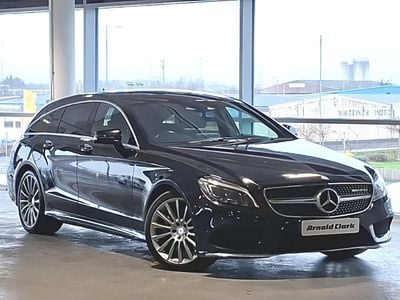 Used Mercedes CLS350 AMG Line Premium Plus 258 HP (189 kW) 2016 Black Estate