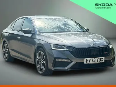 Used Skoda Octavia vRS 196 HP (144 kW) 2023 Graphite grey metallic Hatchback