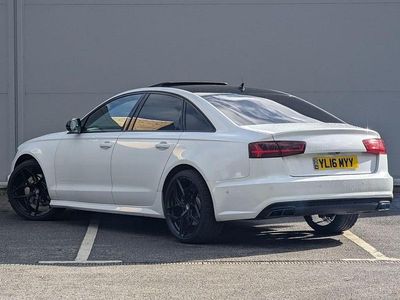 Used Audi A6 Black Edition 2016 White Sedan