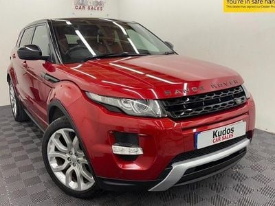 Used Land Rover Range Rover evoque Dynamic 2014 Red SUV