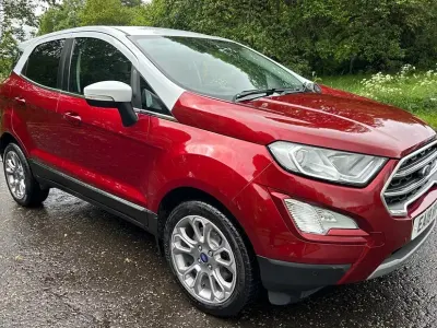 Used Ford Ecosport Titanium 100 HP (73 kW) 2018 Red SUV