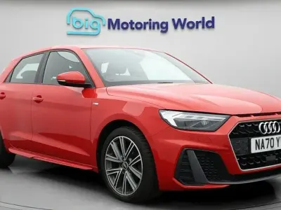Used Audi A1 Sportback S-Line 150 HP (110 kW) 2020 Red Hatchback