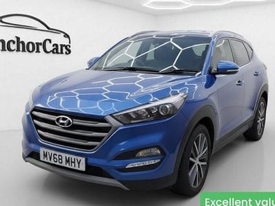 Used Hyundai Tucson GO! 141 HP (103 kW) 2018 Blue SUV