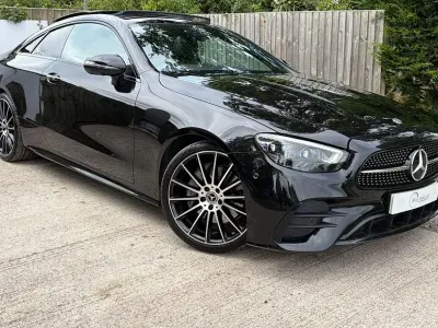 Used Mercedes E220 AMG Line Premium Plus 2020 Black Coupe