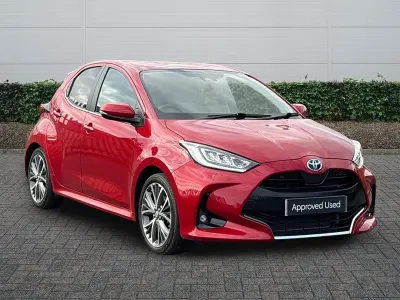 Used Toyota Yaris 2022 Red Hatchback