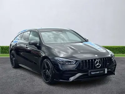 Käytetty Mercedes CLA35 AMG Premium Plus 2025 Musta Farmari