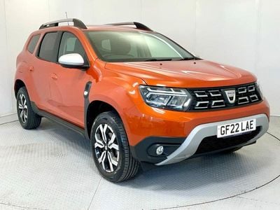 Orange Used 2022 Dacia Duster Prestige SUV | £12,495 (Fair price)