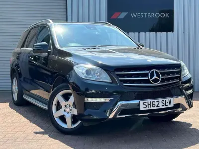 Used Mercedes ML250 204 HP (150 kW) 2012 Black SUV