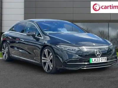 Used Mercedes EQS450+ Exclusive Luxury 244 kW (333 HP) 2022 Black Hatchback