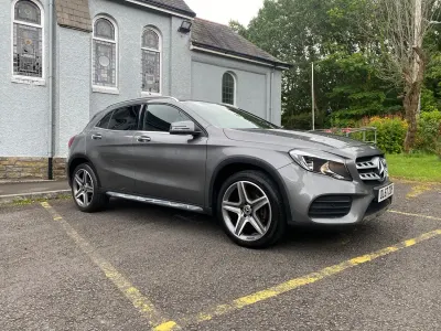 Used Mercedes GLA200 AMG line 136 HP (100 kW) 2018 Grey SUV