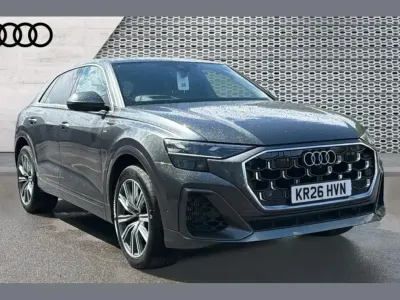 New Audi Q8 S-Line 340 HP (250 kW) 2026 Grey SUV