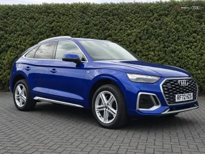 Used Audi Q5 S-Line 204 HP (150 kW) 2023 Blue SUV