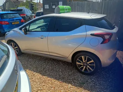 Used Nissan Micra N-Connecta 2017 Silver Hatchback