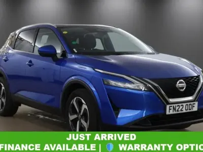 Used Nissan Qashqai N-Connecta 140 HP (102 kW) 2022 Blue SUV