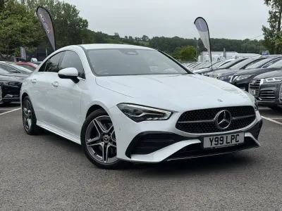 Occasion Mercedes CLA200 AMG line 2023 Blanc Berline
