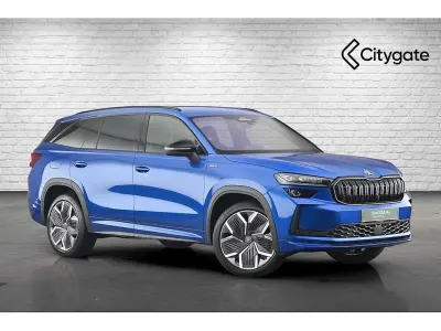 New Skoda Kodiaq SportLine 150 HP (110 kW) 2026 Race blue metallic SUV