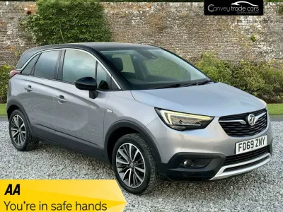 Used Vauxhall Crossland X Elite 130 HP (95 kW) 2019 Grey SUV