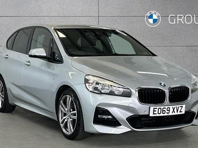 Used BMW 218 Active Tourer M Sport 138 HP (101 kW) 2019 Silver MPV