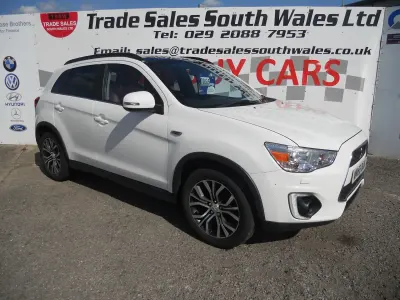 Used Mitsubishi ASX 114 HP (83 kW) 2016 White SUV