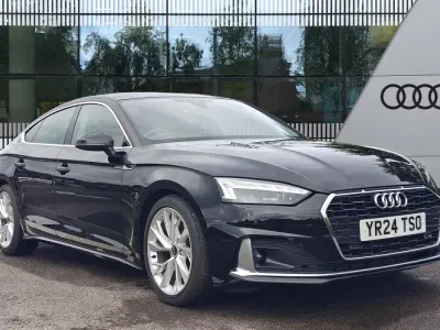 Used Audi A5 Sportback Sport 2024 Black Hatchback