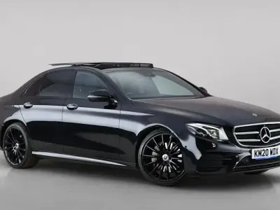 Used Mercedes E300 AMG line 245 HP (180 kW) 2020 Black Sedan