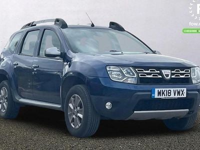 Used Dacia Duster 109 HP (80 kW) 2018 Blue SUV