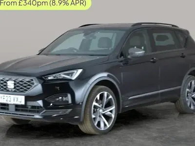 Używany Seat Tarraco FR Sport 150 KM (110 kW) 2023 Czarny SUV
