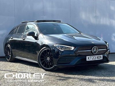Used Mercedes CLA200 Shooting Brake AMG line 163 HP (119 kW) 2022 Black Estate